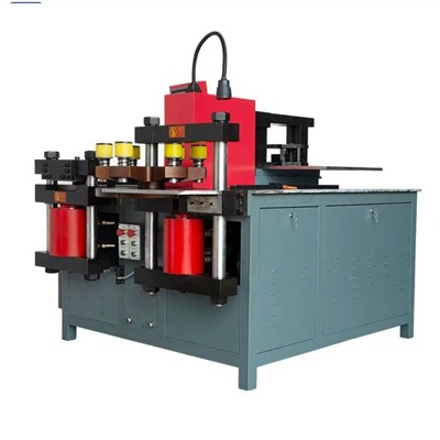 Meaisín Gearradh Punchála Lúbthachta Busbar CNC