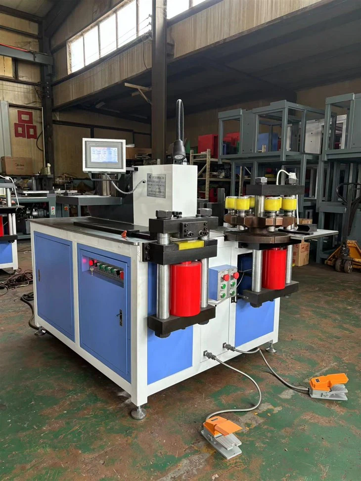 busbar punching bending cutting machine